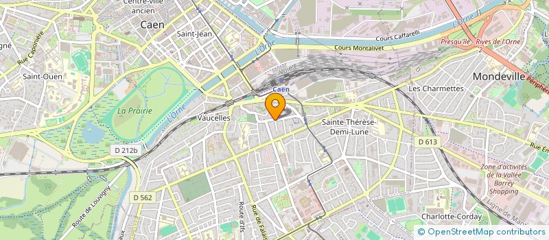 localisation de l'entreprise SYND COPRO ARTHUR LEDUC à CAEN