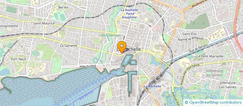 localisation de l'entreprise SYND COPRO ATLANTIQUE  LA ROCHELLE