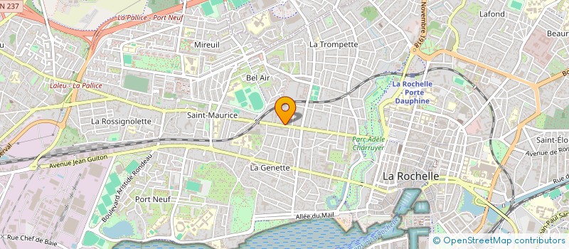 localisation de l'entreprise SYND COPRO AVE GRASSET  LA ROCHELLE