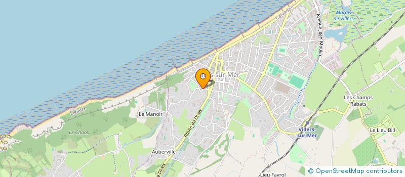 localisation de l'entreprise SYND COPRO BALNEIDES  VILLERS-SUR-MER