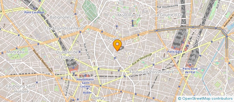 localisation de l'entreprise SYND COPRO BARGE MONIQUE ET MICHEL  PARIS