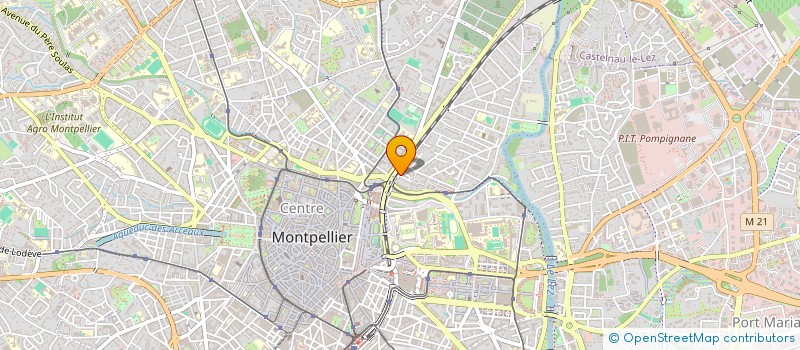 localisation de l'entreprise SYND COPRO BAS DE L'ESPLANADE à MONTPELLIER