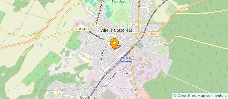 localisation de l'entreprise SYND COPRO BD MILET à VILLERS-COTTERETS