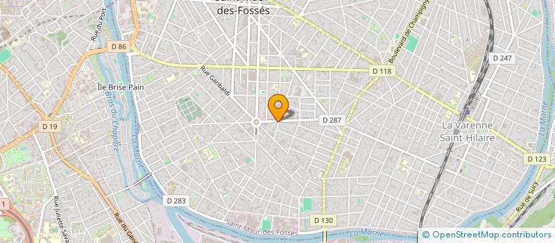 localisation de l'entreprise SYND COPRO BELLECHASSE à SAINT-MAUR-DES-FOSSES
