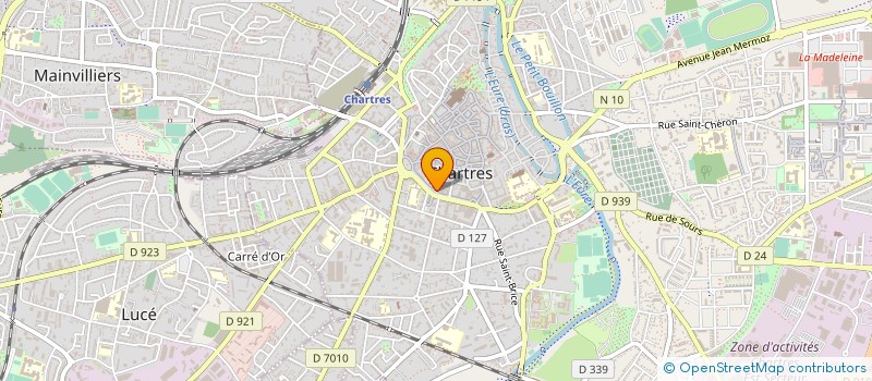localisation de l'entreprise SYND COPRO BOIS MERRAIN à CHARTRES