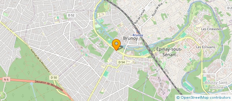 localisation de l'entreprise SYND COPRO BRANLY à BRUNOY