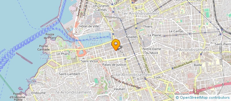 localisation de l'entreprise SYND COPRO BRETEUIL GRIGNAN à MARSEILLE