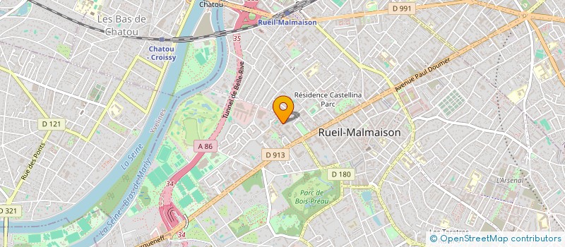 localisation de l'entreprise SYND COPRO BRISSEAU DE MIRBEL à RUEIL-MALMAISON
