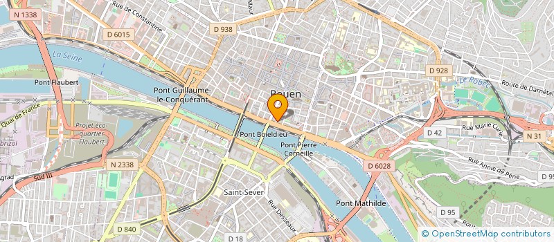 localisation de l'entreprise SYND COPRO CARADAS à ROUEN