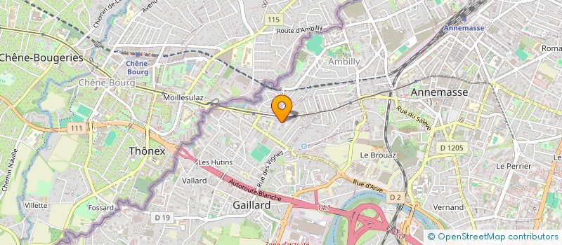 localisation de l'entreprise SYND COPRO CASTELET  GAILLARD