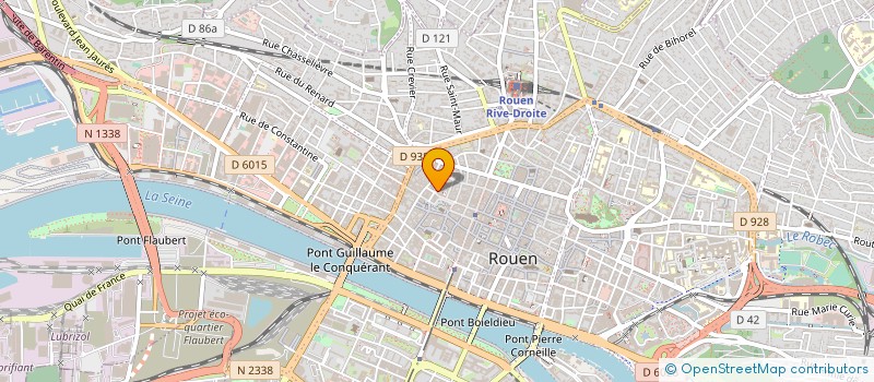 localisation de l'entreprise SYND COPRO CAUCHOISE à ROUEN