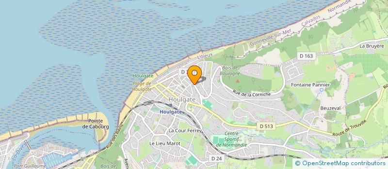 localisation de l'entreprise SYND COPRO CHANNEL BAY  HOULGATE