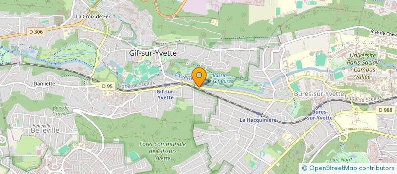 localisation de l'entreprise SYND COPRO CHARLES DE GAULLE  BURES-SUR-YVETTE