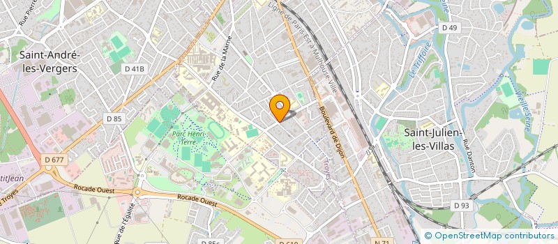 localisation de l'entreprise SYND COPRO CHARTREUX  TROYES