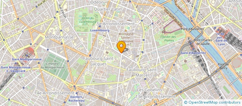 localisation de l'entreprise SYND COPRO CLAUDE BERNARD  PARIS