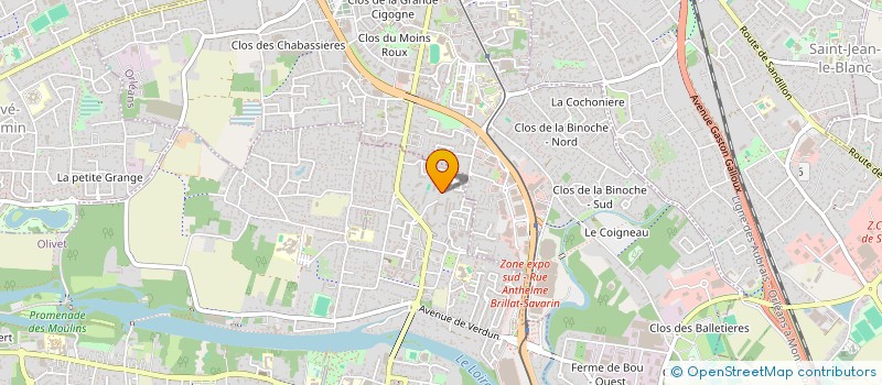 localisation de l'entreprise SYND COPRO CLOS DE L'ARCHETTE à OLIVET