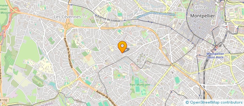 localisation de l'entreprise SYND COPRO CLOS DES CERISIERS à MONTPELLIER