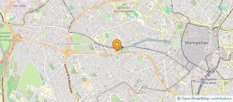 localisation de l'entreprise SYND COPRO CLOS DES VIOLETTES à MONTPELLIER