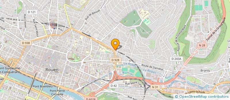 localisation de l'entreprise SYND COPRO CLOS DESCROIZILLES à ROUEN