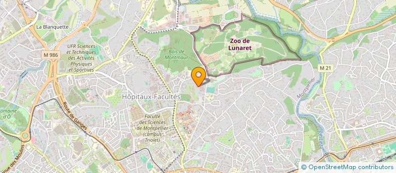 localisation de l'entreprise SYND COPRO CLOS DU VAL DE MONTFERRAND à MONTPELLIER