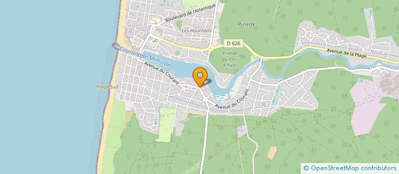 localisation de l'entreprise SYND COPRO CLOS FRONTON  MIMIZAN