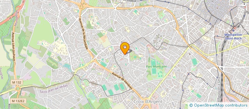 localisation de l'entreprise SYND COPRO COLLINE ESTANOVE BT B2 à MONTPELLIER
