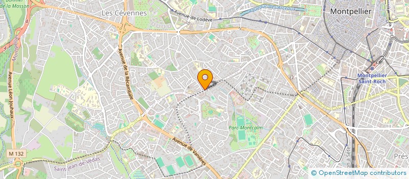 localisation de l'entreprise SYND COPRO COLLINE ESTANOVE PRINCIPAL à MONTPELLIER
