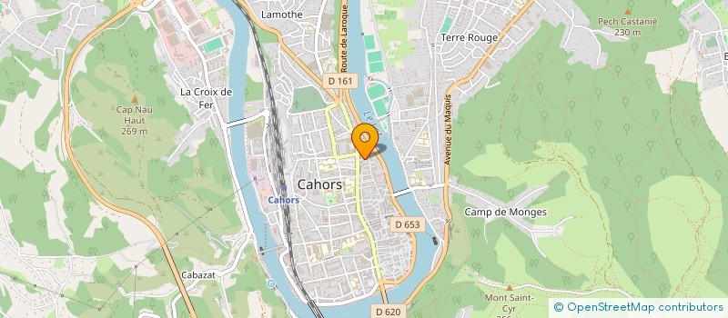 localisation de l'entreprise SYND COPRO DE LA CITADELLE  CAHORS