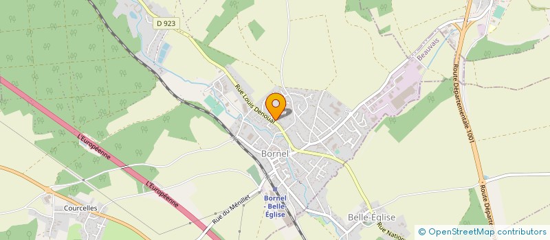 localisation de l'entreprise SYND COPRO DE LA FERME DE L'ESCHES  BORNEL