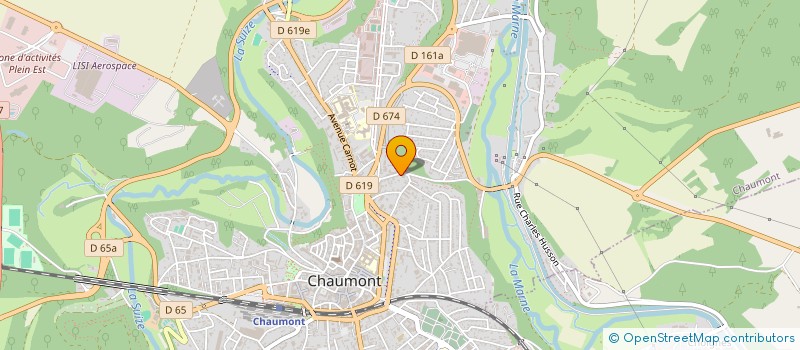 localisation de l'entreprise SYND COPRO DE LA MALADIERE à CHAUMONT