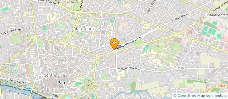 localisation de l'entreprise SYND COPRO DE LA RESIDENCE ARTIGNY à PAU