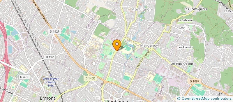 localisation de l'entreprise SYND COPRO DE LA ROUTE DE MONTLIGNON à EAUBONNE