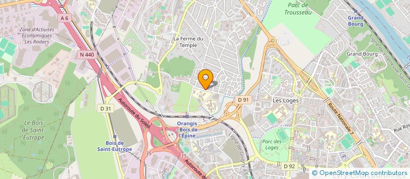 localisation de l'entreprise SYND COPRO DOMAINE DE L'AUNETTE GROUPE B à RIS-ORANGIS
