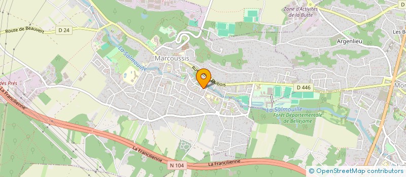 localisation de l'entreprise SYND COPRO DOMAINE DE L'ETANG NEUF  MARCOUSSIS