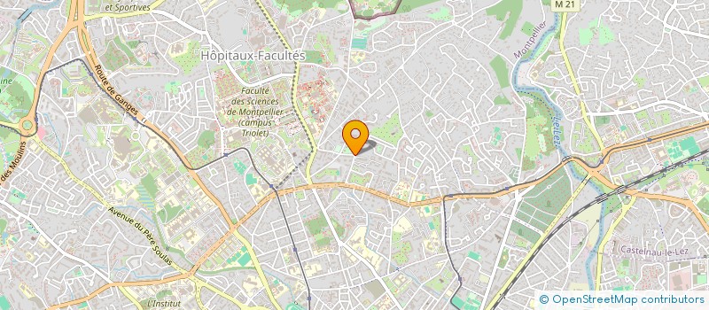 localisation de l'entreprise SYND COPRO DOUCE OMBRE à MONTPELLIER