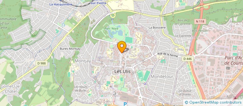 localisation de l'entreprise SYND COPRO DU 1 AV DES CHAMPS LASNIERS à LES ULIS
