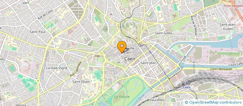 localisation de l'entreprise SYND COPRO DU 1 R DEMOLOMBE à CAEN