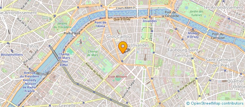 localisation de l'entreprise SYND COPRO DU 10 12 BOSQUET  PARIS