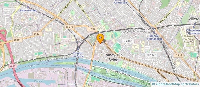 localisation de l'entreprise SYND COPRO DU 10-12 R DUMAS 93 EPINAY à EPINAY-SUR-SEINE