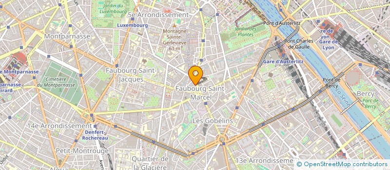 localisation de l'entreprise SYND COPRO DU 10 AVENUE DES GOBELINS  PARIS