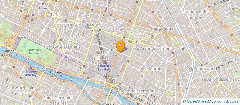 localisation de l'entreprise SYND COPRO DU 10 R AUX OURS à PARIS