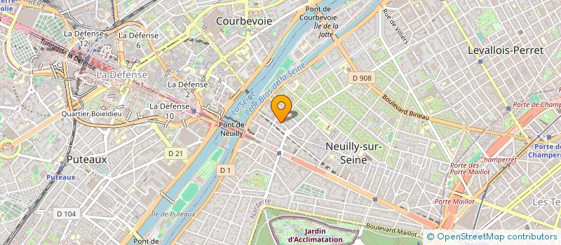 localisation de l'entreprise SYND COPRO DU 11 R BEFFROY 92 NEUILLY à NEUILLY-SUR-SEINE