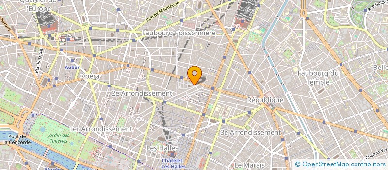 localisation de l'entreprise SYND COPRO DU 11 R DE LA LUNE  PARIS