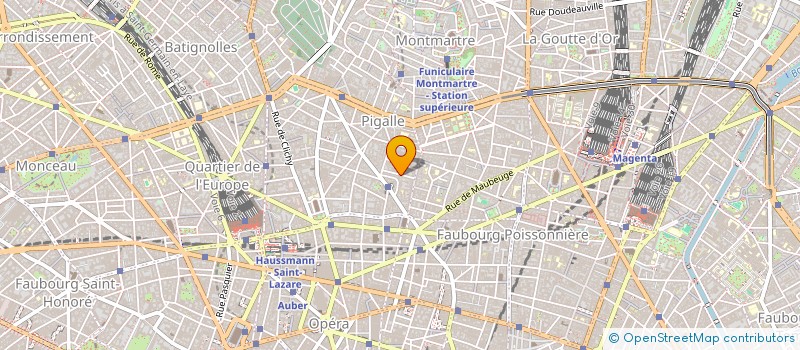 localisation de l'entreprise SYND COPRO DU 11 RUE CLAUZEL  PARIS
