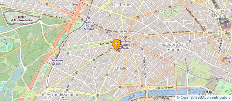 localisation de l'entreprise SYND COPRO DU 11 RUE LAURISTON  PARIS