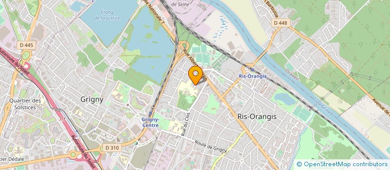 localisation de l'entreprise SYND COPRO DU 12 AV DE RIGNY à RIS-ORANGIS