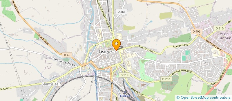 localisation de l'entreprise SYND COPRO DU 12 R HENRY CHERON  LISIEUX