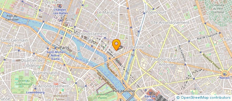 localisation de l'entreprise SYND COPRO DU 12 RUE BEAUTREILLIS  PARIS