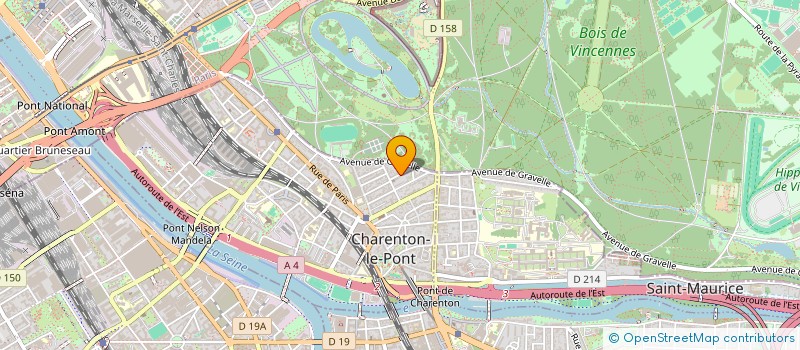 localisation de l'entreprise SYND COPRO DU 12 RUE DES ORMES CHARENTON à CHARENTON-LE-PONT