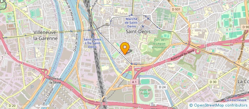 localisation de l'entreprise SYND COPRO DU 12 RUE RIANT à SAINT-DENIS